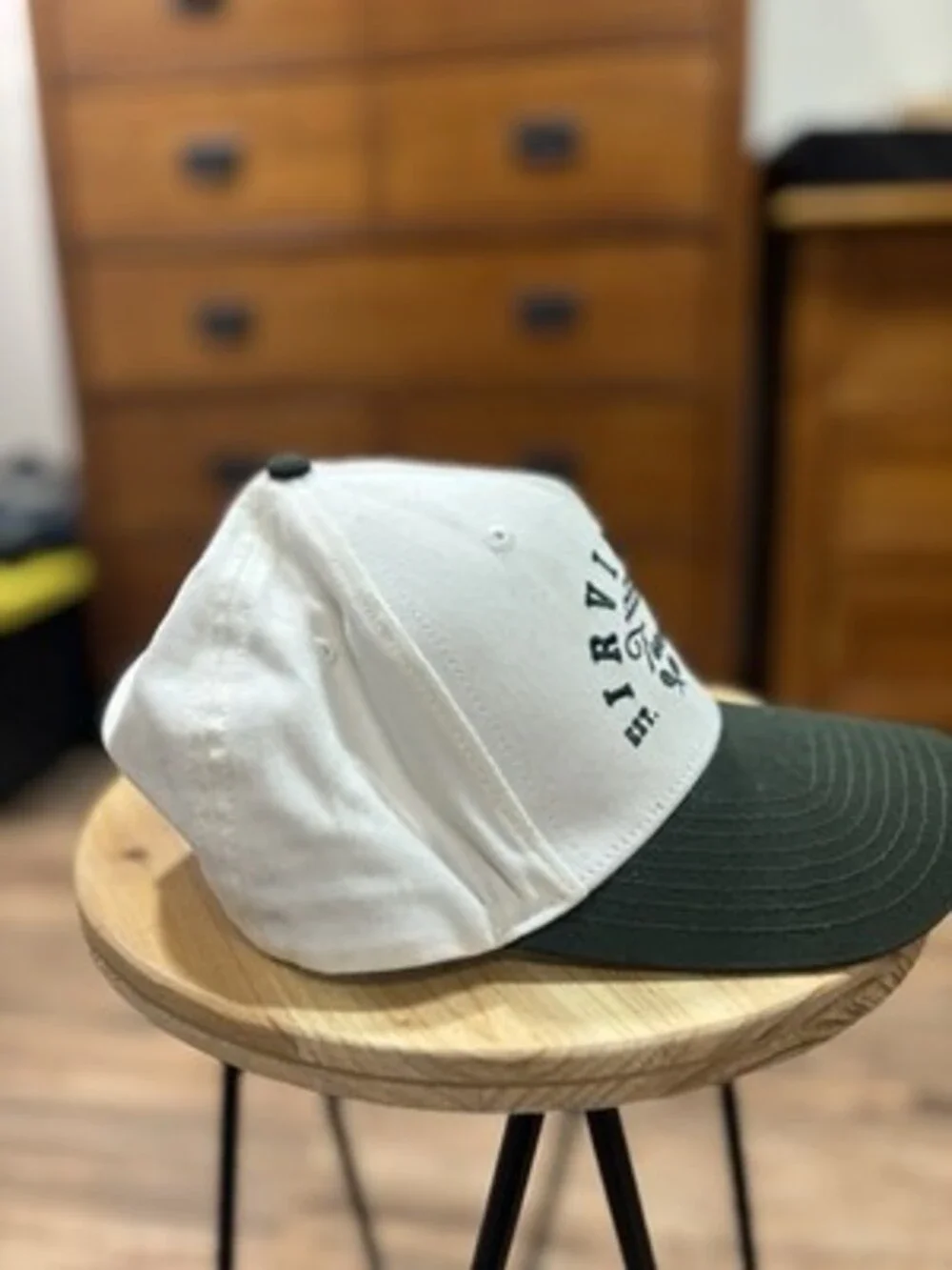 Yello Tennis Club Baseball Cap Adjustable White/Green One Size Unisex Adults